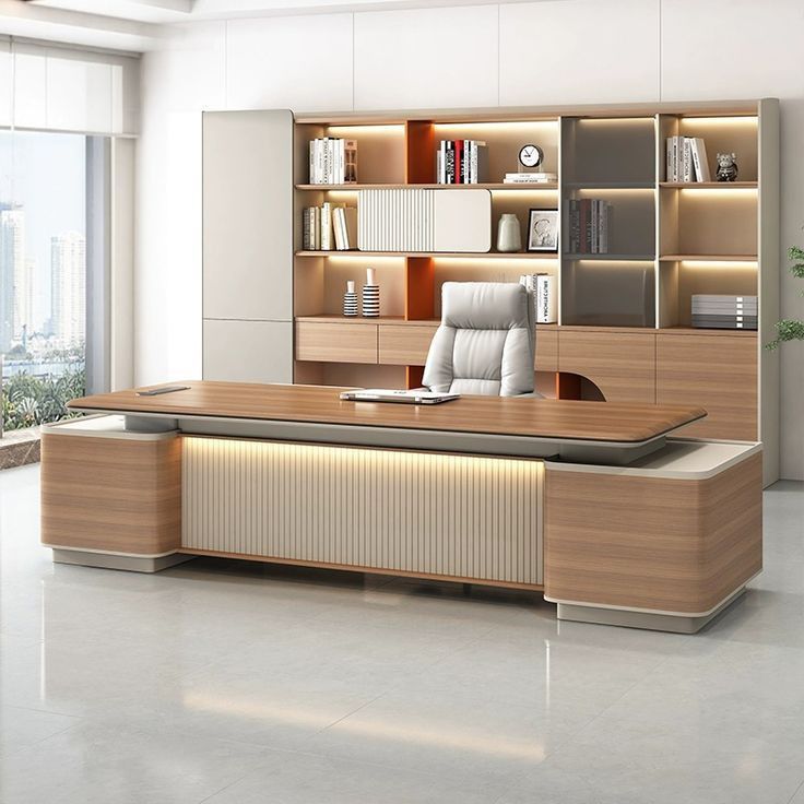 Bureau de direction FIRST design élégant avec laid F1013